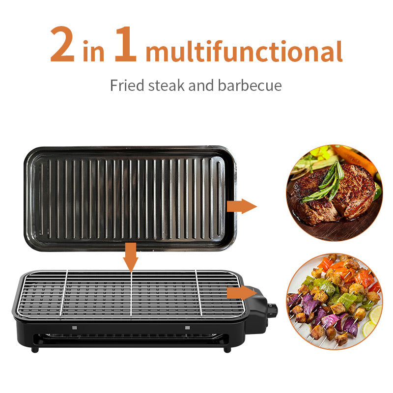 Indoor Smokeless Electric BBQ Grill