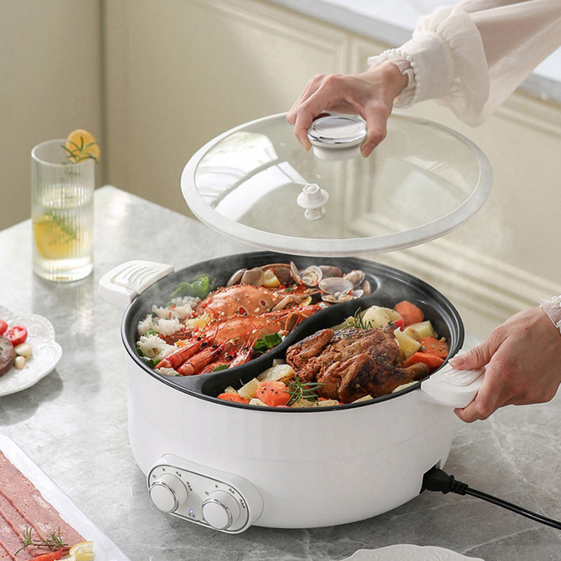 Electric Hot Pot with Dual Temperature Control