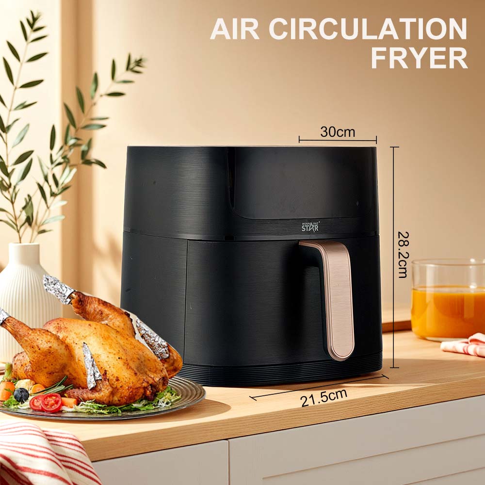6L Touchscreen Air Fryer, Oil-Free